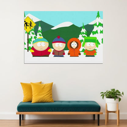 South Park Tv Show Poster Animated Series Print