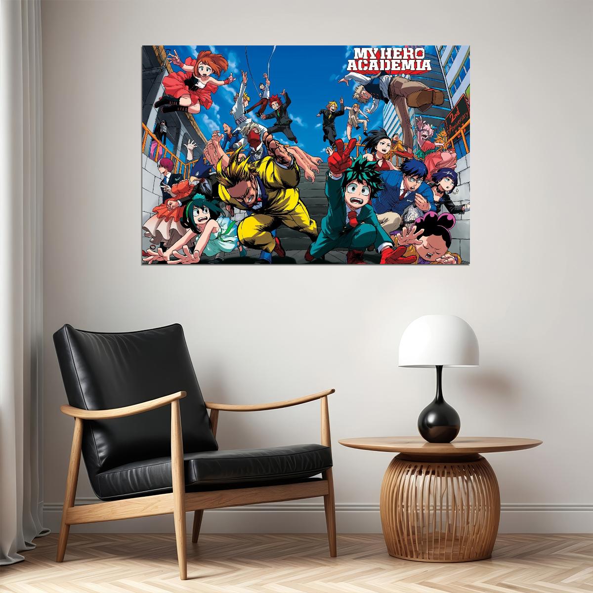 My Hero Academia Wall 2024 Art