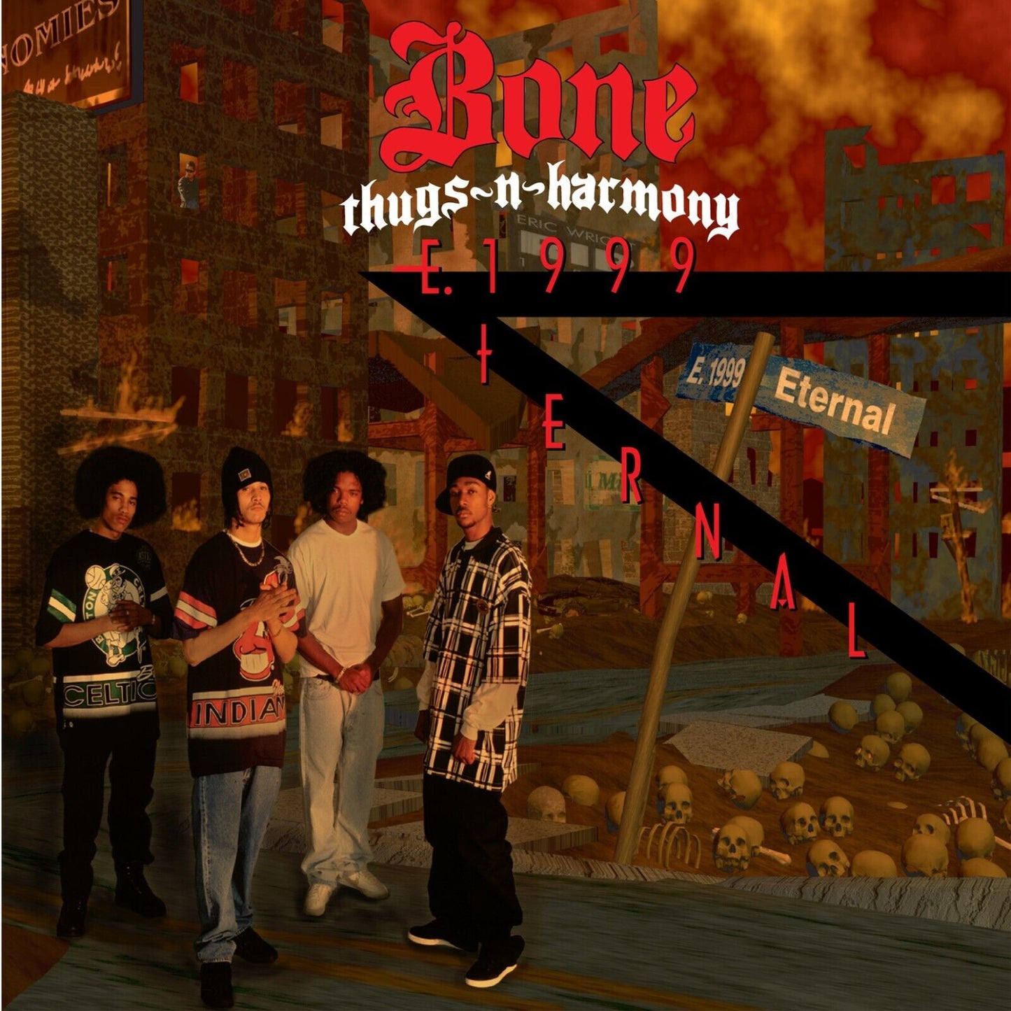 Bone Thugs-n-harmony Album Cover Art Hip-hop Music Poster Rap Group Music Print