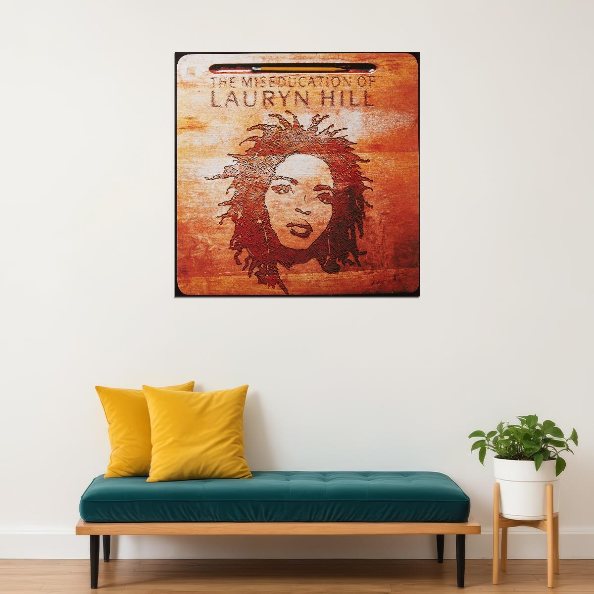 Lauryn Hill Music Poster R&b Rapper Wall Art