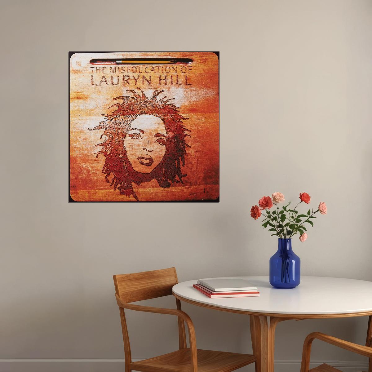 Lauryn Hill Music Poster R&b Rapper Wall Art