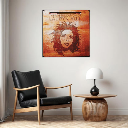 Lauryn Hill Music Poster R&b Rapper Wall Art