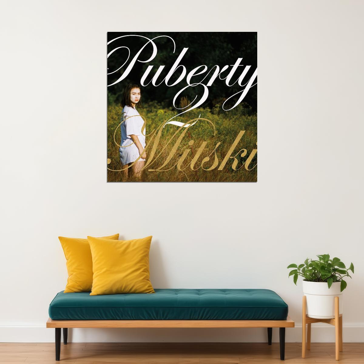 Mitski Puberty 2 Album Cover Art Music Poster Indie Rock Wall Print