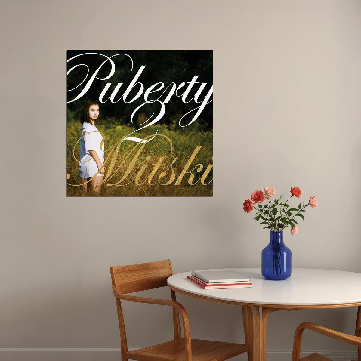 Mitski Puberty 2 Album Cover Art Music Poster Indie Rock Wall Print