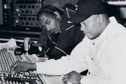 Dr. Dre & Snoop Dogg Studio Poster Hip-hop Music Wall Art Rap Legends Music Print