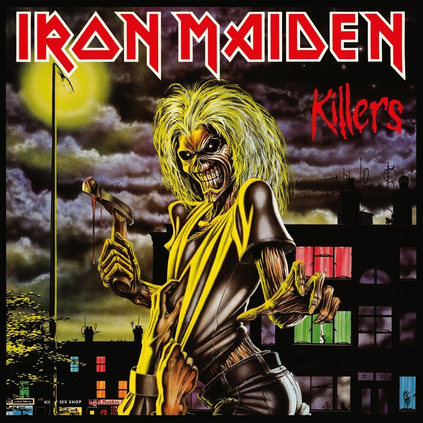 Iron Maiden Killers Album Cover Art Heavy Metal Music Poster Rock Band Music Print