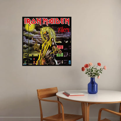 Iron Maiden Killers Album Cover Art Heavy Metal Music Poster Rock Band Music Print