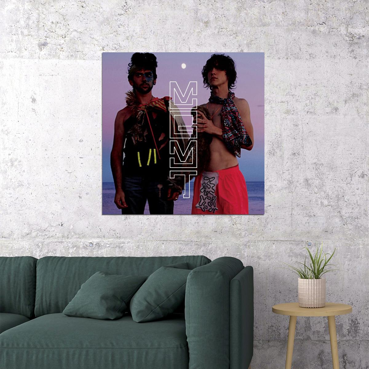 Mgmt Oracular Spectacular Album Cover Art Music Poster Indie Rock Wall Print