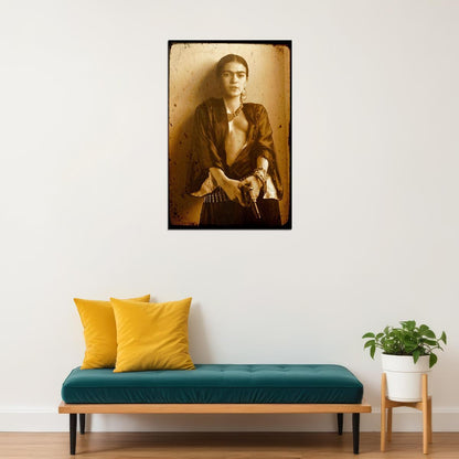 Frida Kahlo Art Poster Iconic Painter Wall Art Inspirational Artist Print