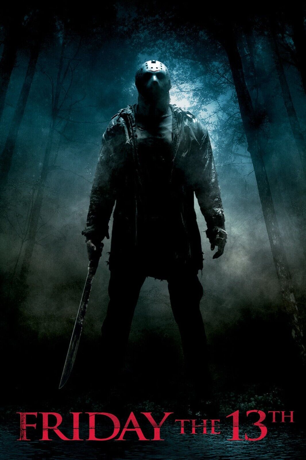 Jason Friday The 13th Movie Poster Horror Film Wall Art