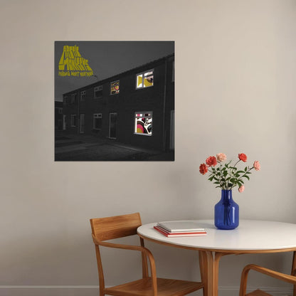 Arctic Monkeys Favourite Worst Nightmare Album Cover Art Indie Rock Music Poster Band Print