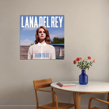 Lana Del Rey Born To Die Album Cover Art Music Poster Pop Singer Wall Print