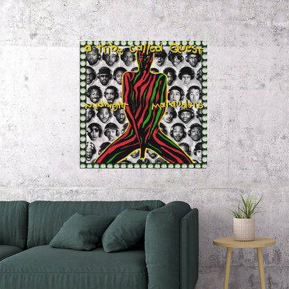 A Tribe Called Quest Midnight Marauders Album Cover Art Hip-hop Music Poster Rap Print