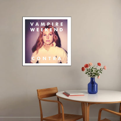 Vampire Weekend Contra Album Cover Art Rock Music Poster Iconic Indie Band