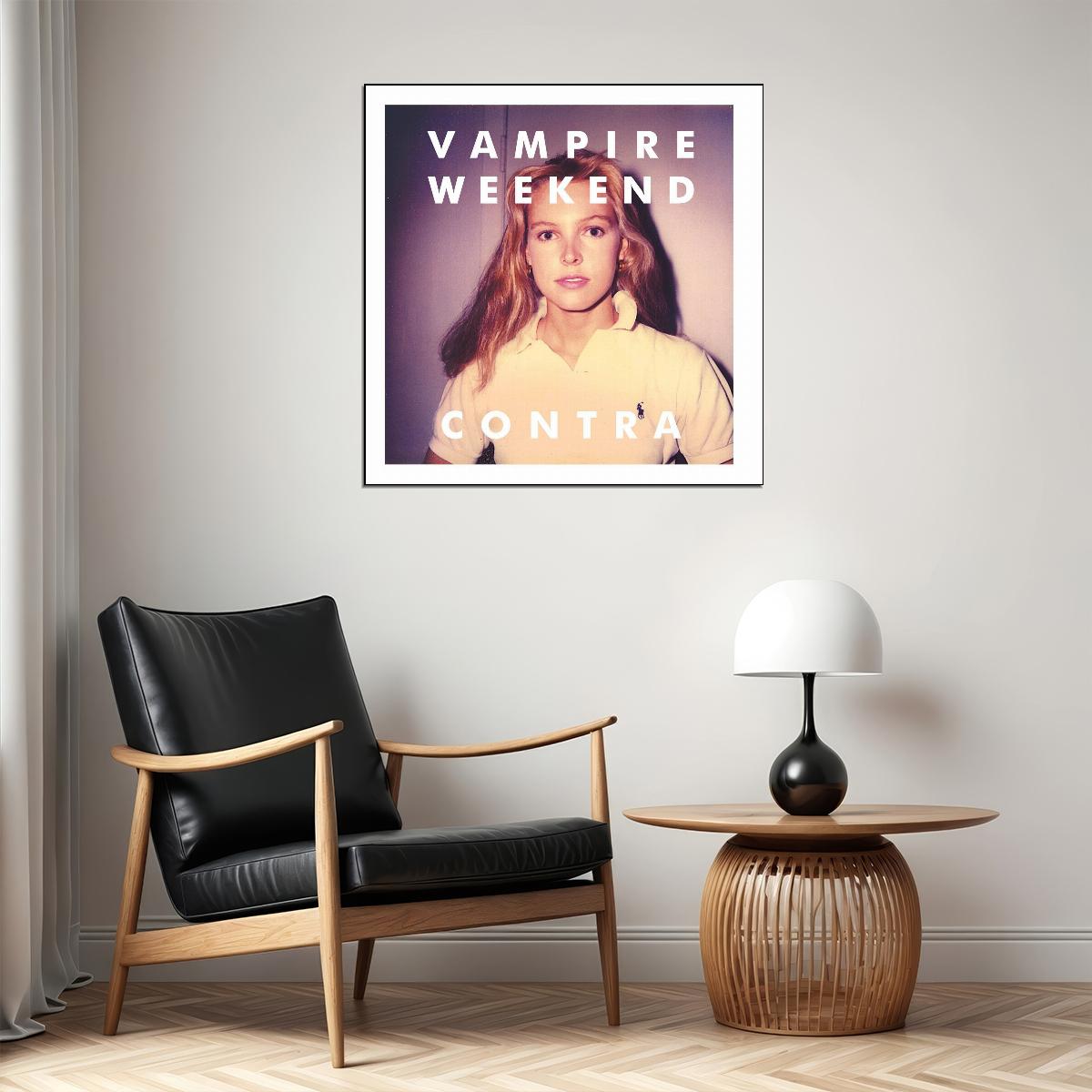 Vampire Weekend Contra Album Cover Art Rock Music Poster Iconic Indie Band