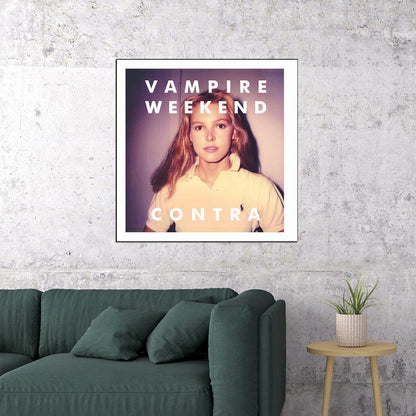 Vampire Weekend Contra Album Cover Art Rock Music Poster Iconic Indie Band