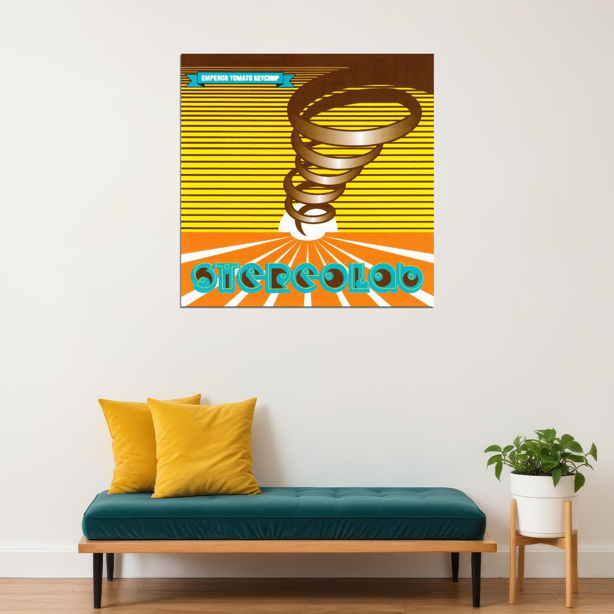 Stereolab Emperor Tomato Ketchup Album Cover Art Music Poster Band Print