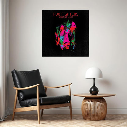 Fucoming Foo Fighters muziekposter vintage poster, canvas Fucoming Foo Fighters muziekposter vintage poster, canvas