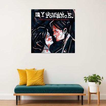 My Chemical Romance Three Cheers Album Cover Art Music Poster Famous Band Wall Print