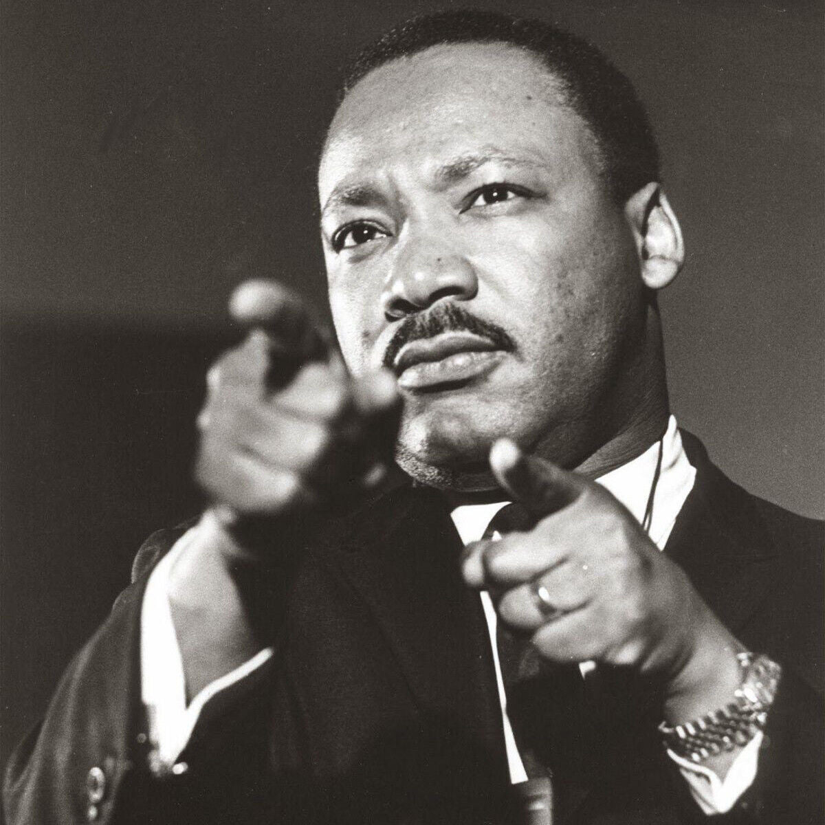 Martin Luther King Jr. Poster Famous Leader Wall Art Inspirational