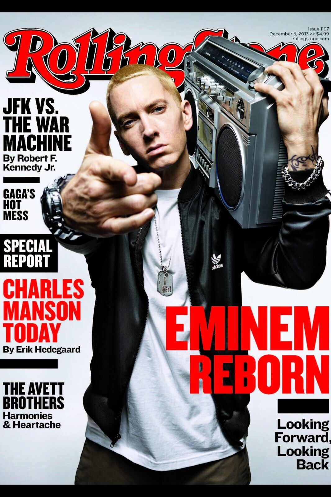 Rolling Stone Eminem Magazine Cover Music Poster Rapper Wall Art