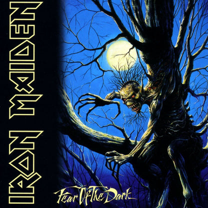 Iron Maiden Fear Of The Dark Album Cover Art Heavy Metal Music Poster Rock Band Music Print