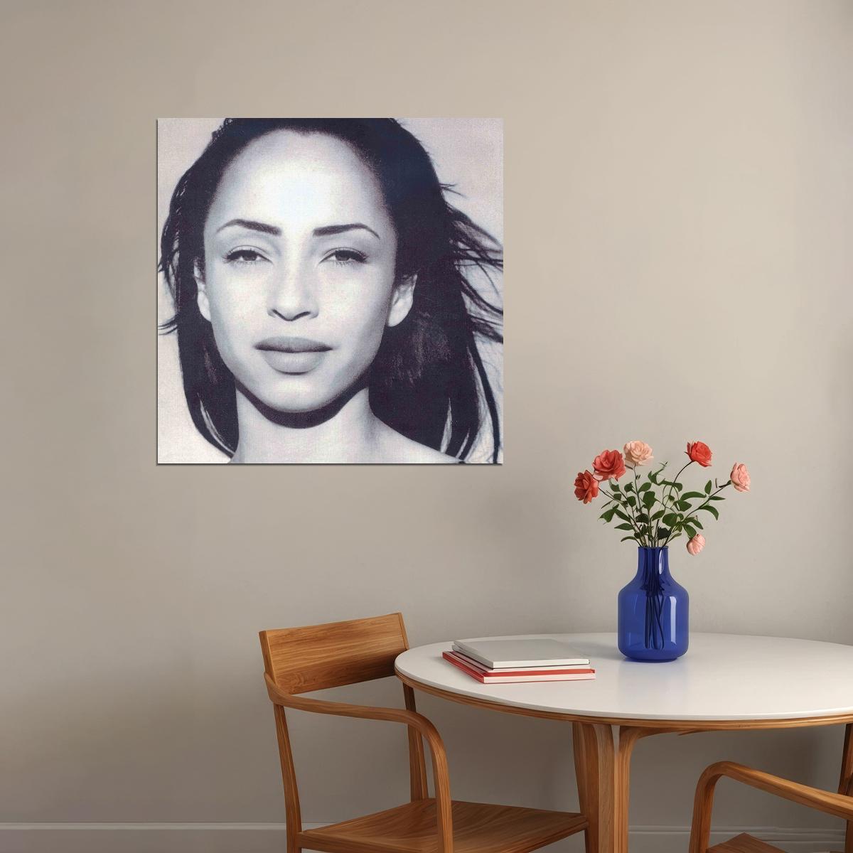 Sade Music Poster Famous Singer 1980s 1990s Wall Print