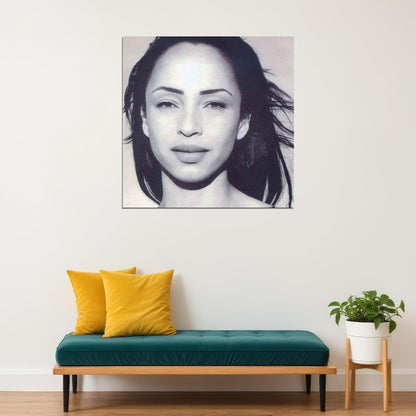 Sade Music Poster Famous Singer 1980s 1990s Wall Print