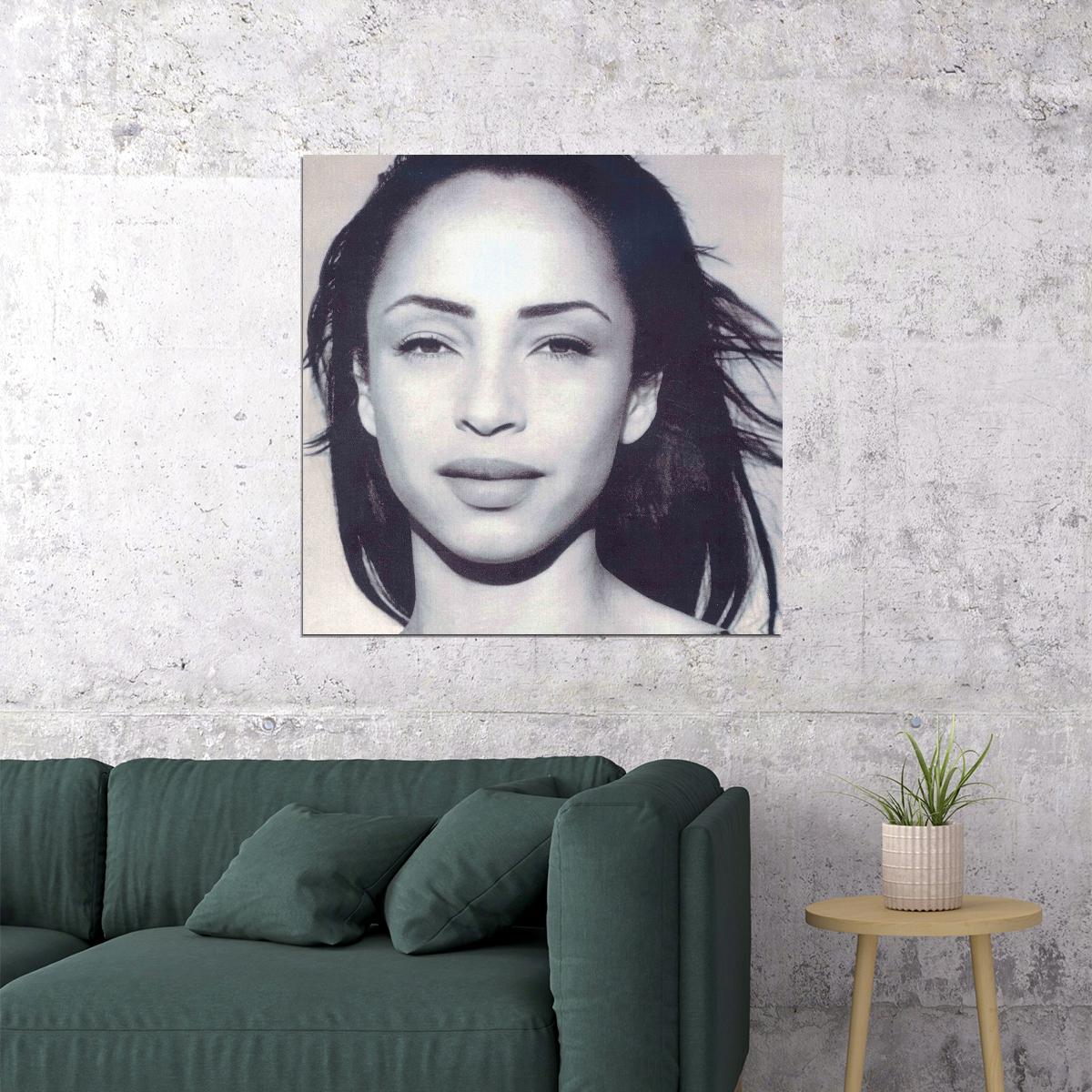 Sade Music Poster Famous Singer 1980s 1990s Wall Print