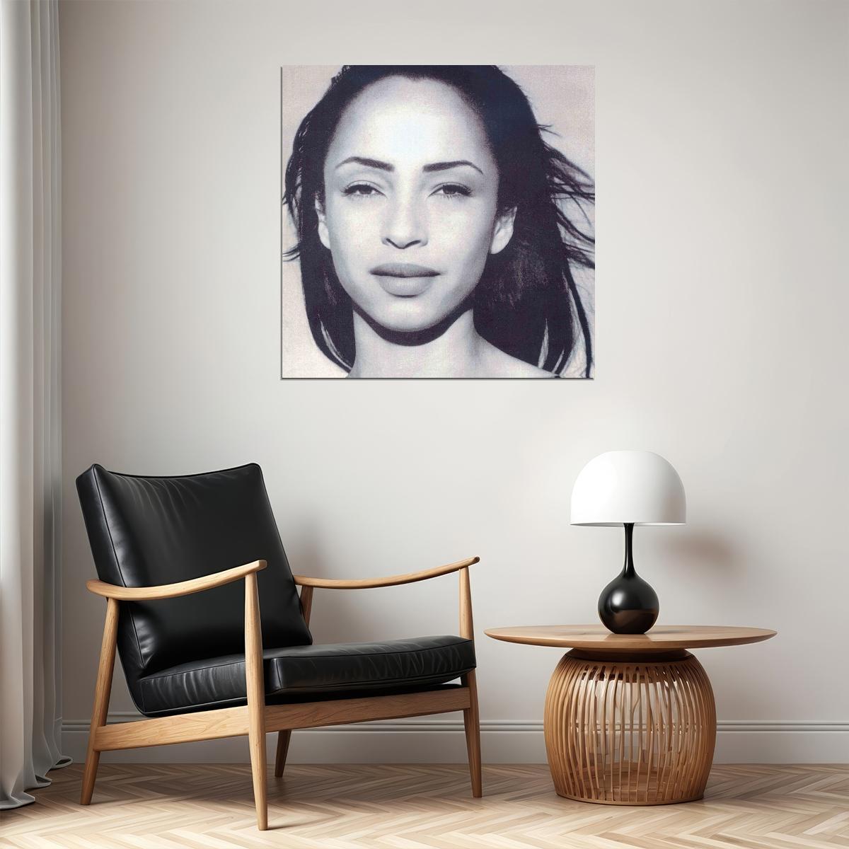 Sade Music Poster Famous Singer 1980s 1990s Wall Print