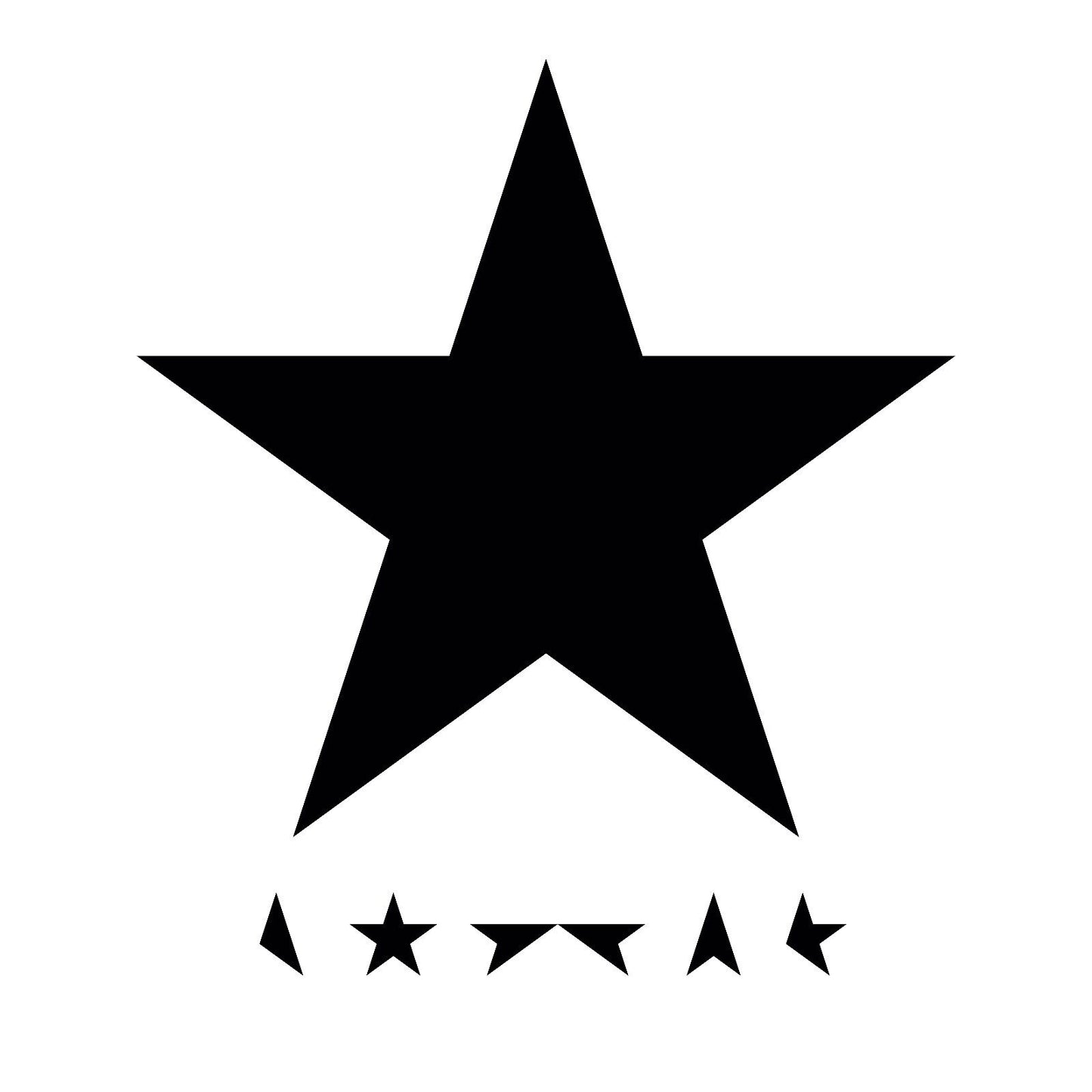 David Bowie Blackstar Album Cover Art Rock Music Poster Legendary Artist Music Print