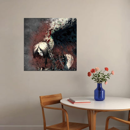Alita: Battle Angel Movie Poster Sci-fi Film Wall Art Manga Adaptation Print - xonomax