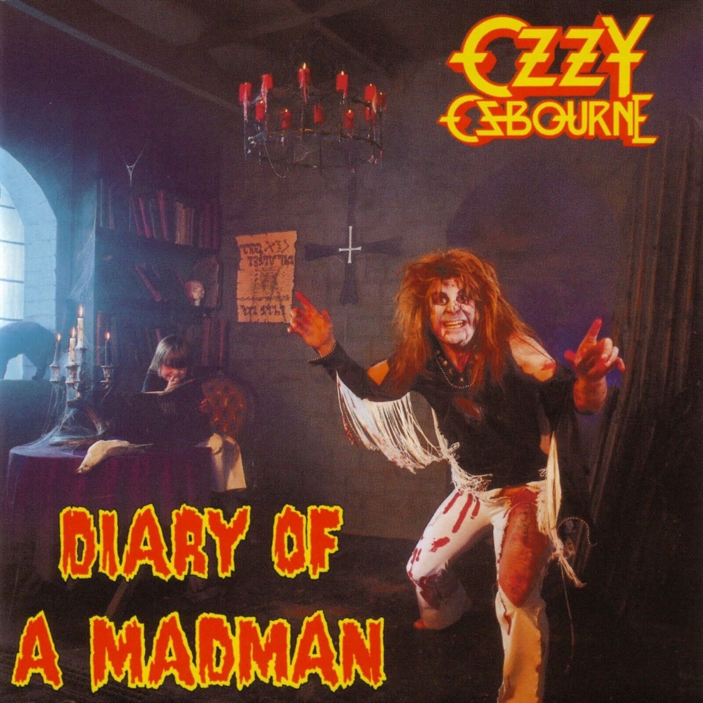 Ozzy Osbourne Diary Of Madman Album Cover Art Rock Music Poster Wall Print