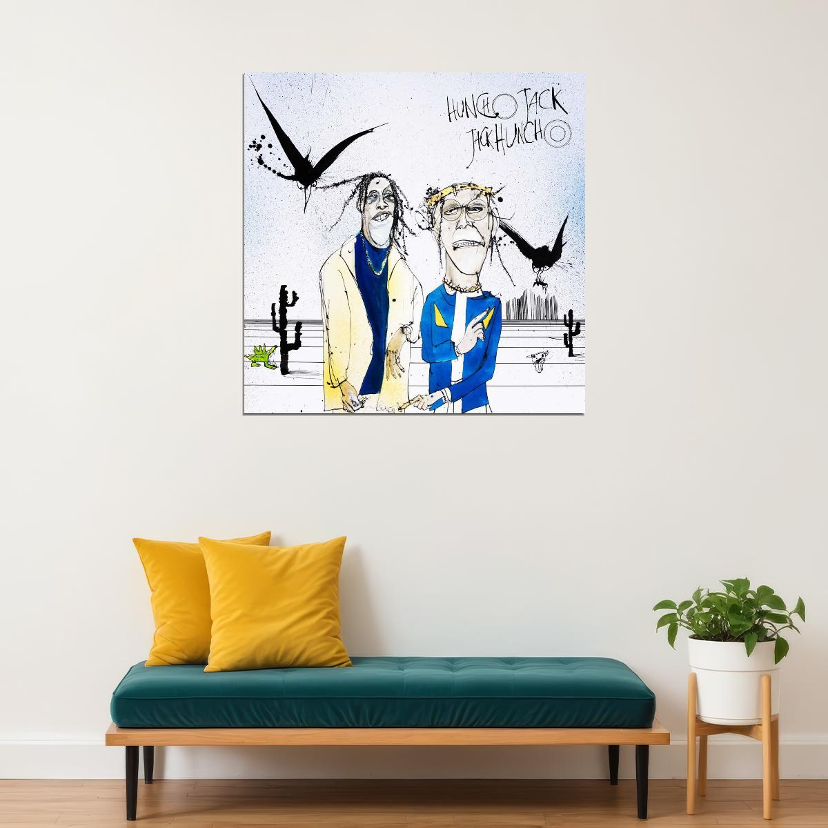 Migos Quavo Huncho Album Cover Art Music Poster Hip-hop Wall Print