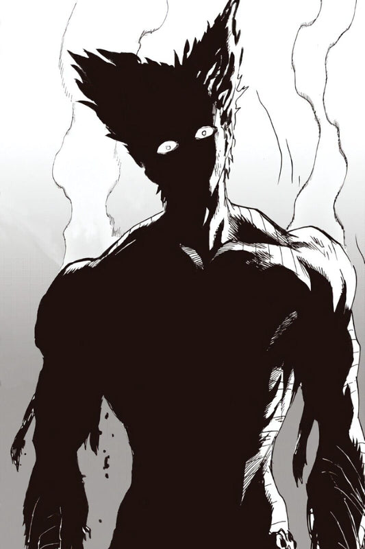 One Punch Man Garou Anime Poster Japanese Manga Art Wall Print - xonomax