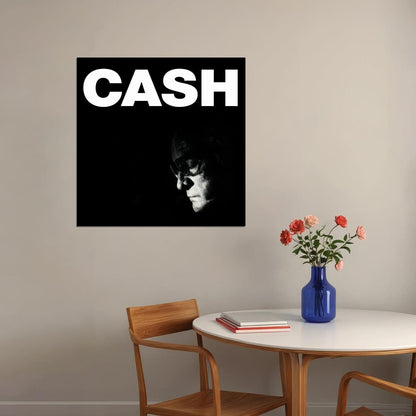 Johnny Cash Music Poster Country Legend Wall Art