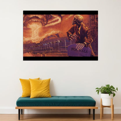 Megadeth Music Poster Iconic Heavy Metal Band Wall Print