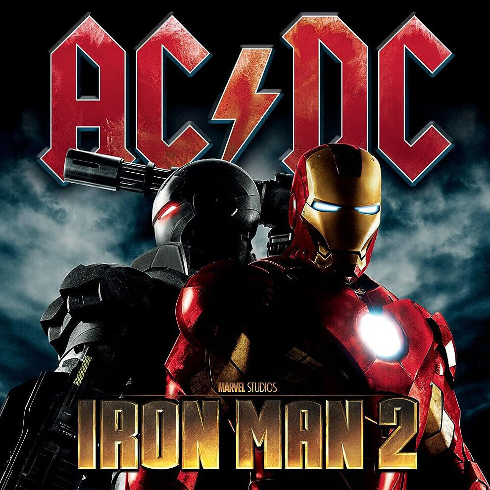 Ac/dc Iron Man Album Cover Movie Soundtrack Poster Rock Music Wall Art Print