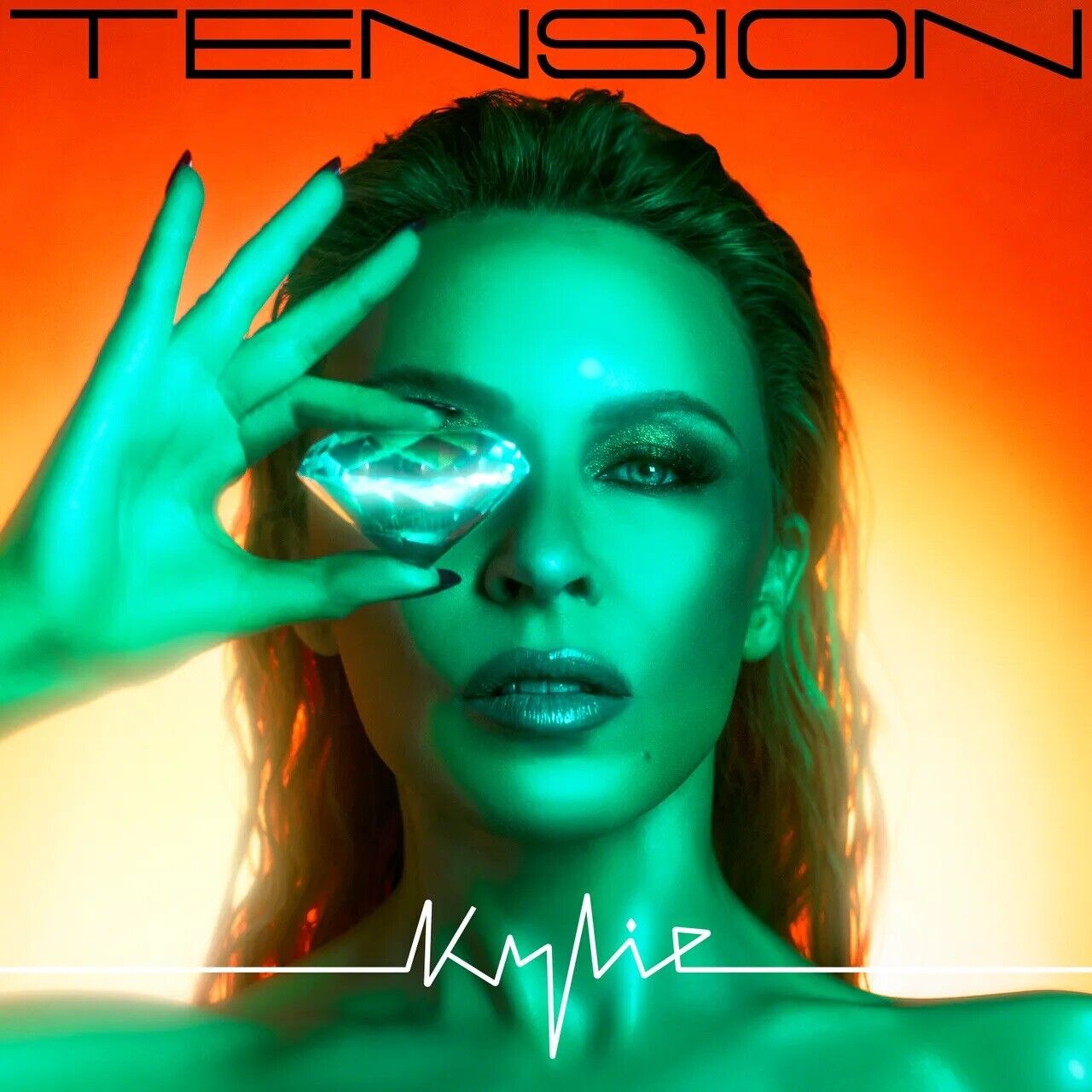 Kylie Minogue Tension Album Cover Art Music Poster Pop Singer Wall Print