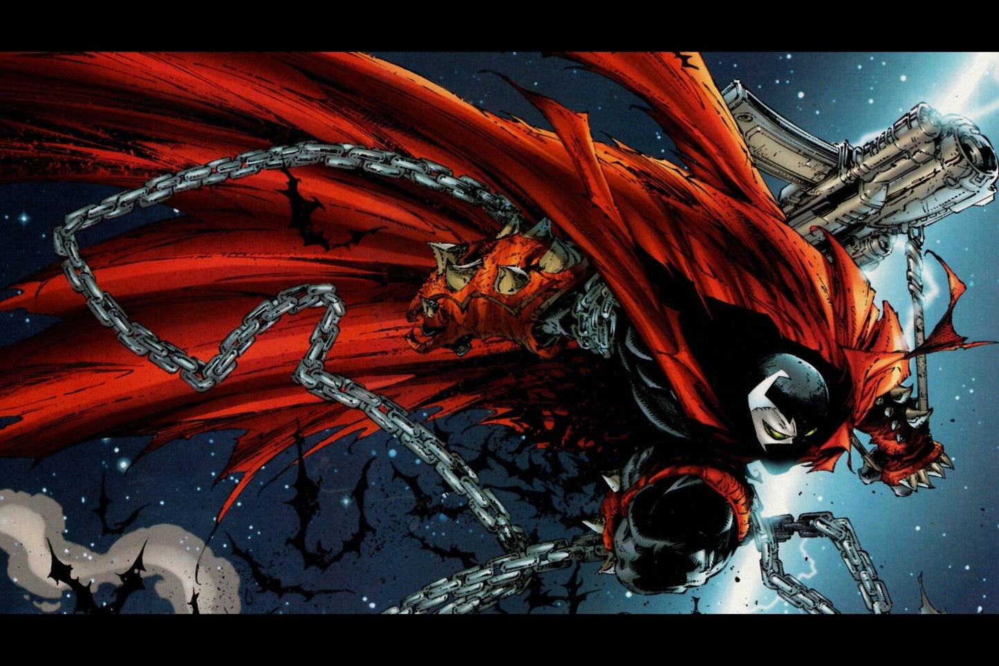 Spawn Comic Book Poster Iconic Antihero Print