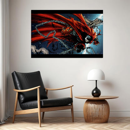 Spawn Comic Book Poster Iconic Antihero Print