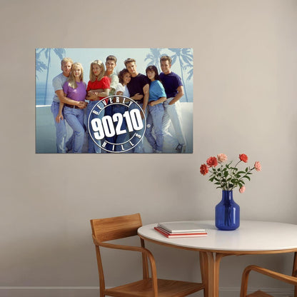 90210 Tv Series Movie Poster Drama Series Wall Art 80s 90s Show Print