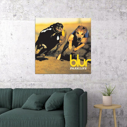 Blur Parklife Album Cover Art Britpop Music Poster Band Music Print