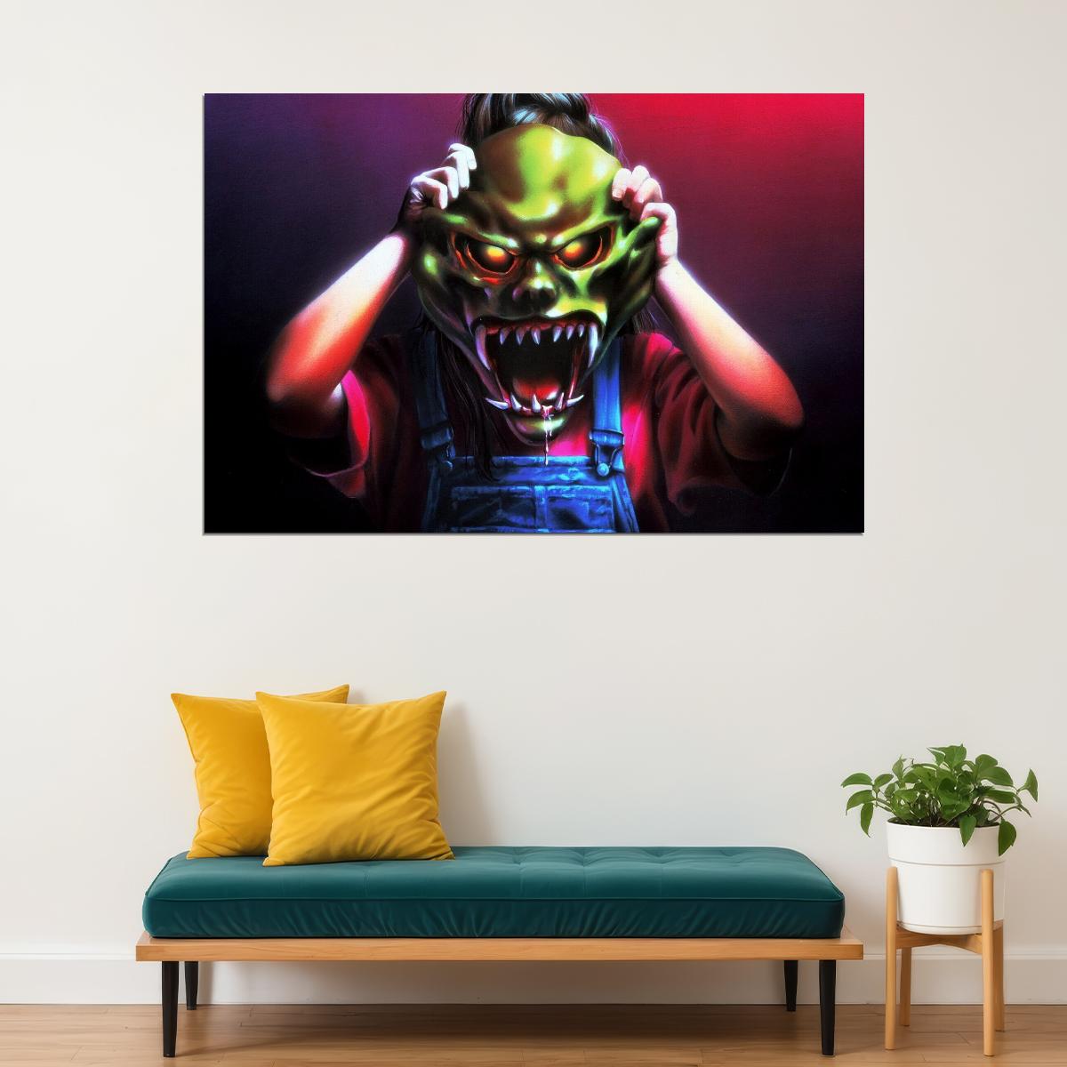 Goosebumps Tv Series Movie Poster Horror Fiction Wall Art R.l. Stine Classic Print