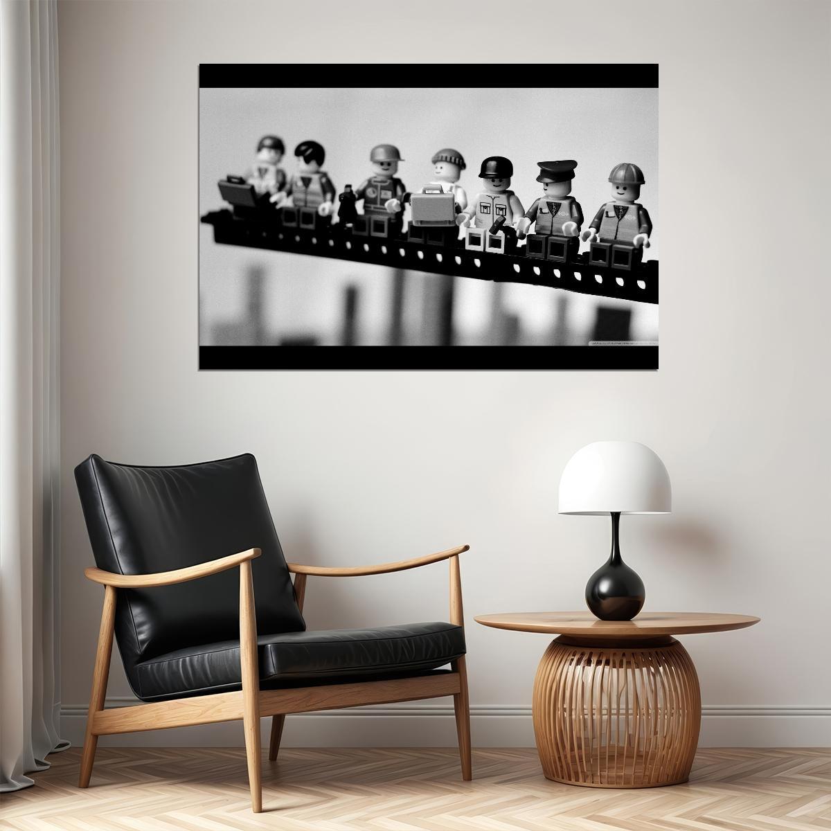Lego Poster Toy Building Bricks Kids Wall Art - xonomax