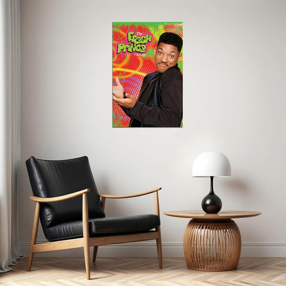 The Fresh Prince Of Bel-air Will Smith Tv Show Poster Iconic 90s Sitcom Art Print