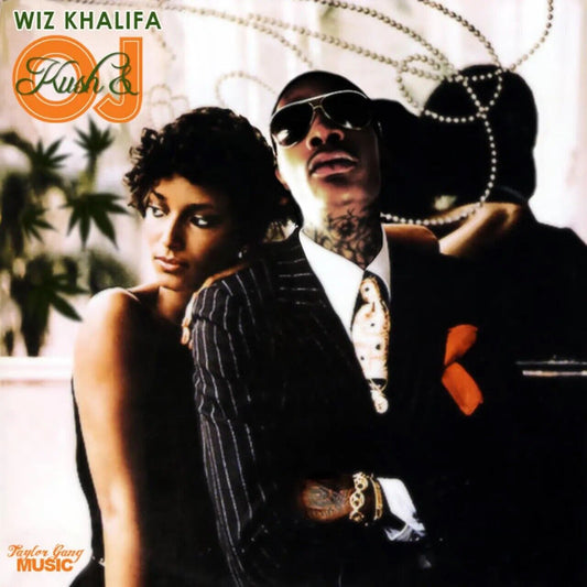 Wiz Khalifa Kush & Oj Album Cover Art Rapper Music Poster