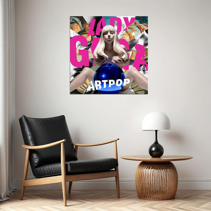 Lady Gaga Artpop Album Cover Art Music Poster Pop Singer Wall Print