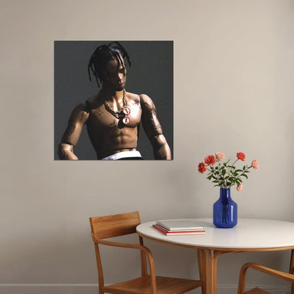 Travis Scott Rodeo Album Cover Art Rap Music Poster Iconic Hip Hop Artist Print