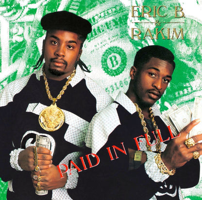 Eric B. & Rakim Paid In Full Album Cover Art Hip-hop Music Poster Rap Duo Print